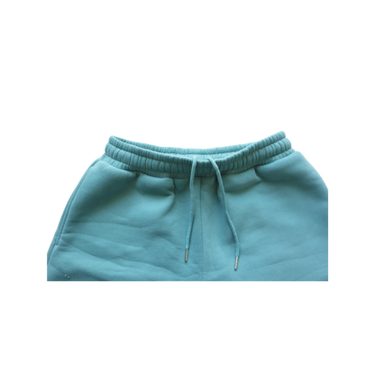 "STILL TIME" lux shorts in Sea