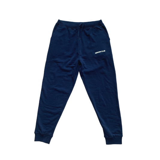 Navy blue relaxed joggers