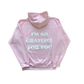 'GRATEFUL FOR YOU' baby pink hoodie