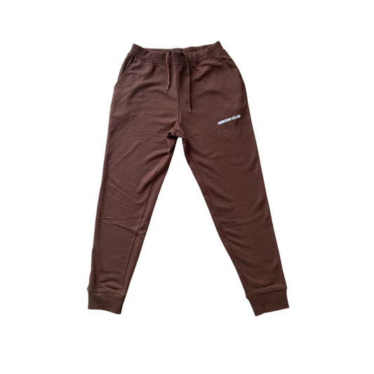 Brown relaxed joggers
