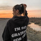 'GRATEFUL FOR YOU' black hoodie